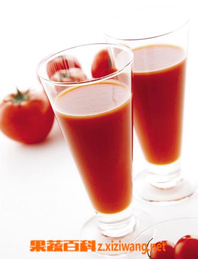番茄汁呼功效与作用 喝番茄汁好处_番茄_做法
