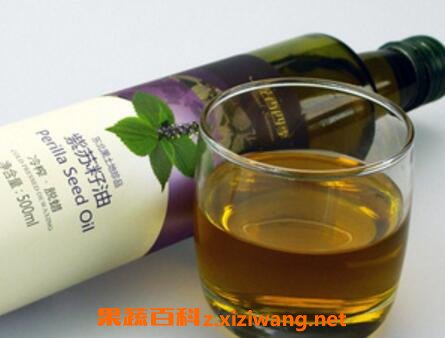 紫苏籽油的作用与功效