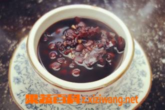 果蔬百科黑米赤豆粥的做法