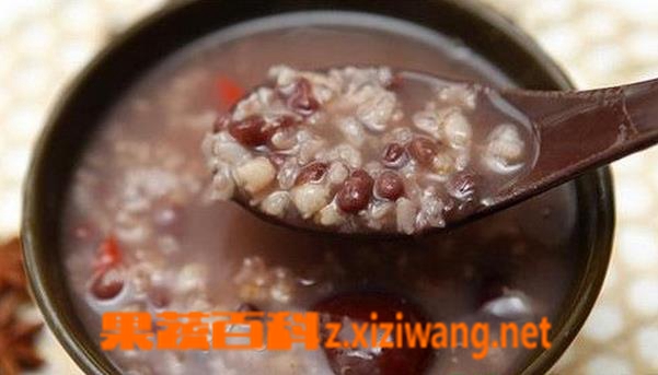 吃薏仁米红豆汤的功效和作用
