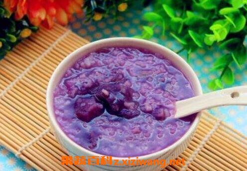 紫薯粥的功效与作用 紫薯粥的做法