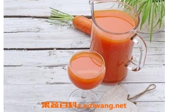 红萝卜汁的功效与作用 喝红萝卜汁的好处
