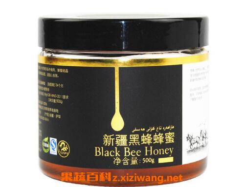 新疆黑蜂蜜的功效与作用
