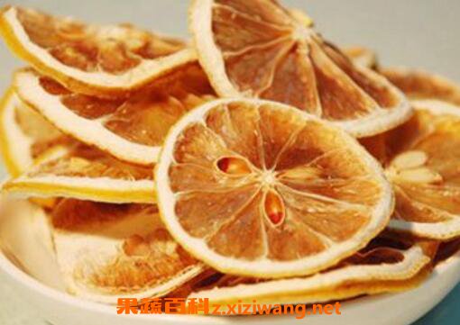 干柠檬片的功效与作用及食用方法