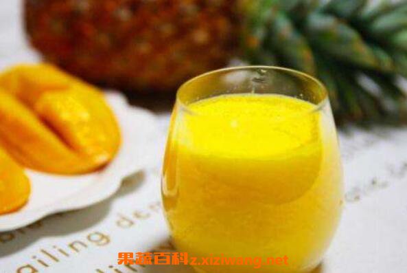 芒果汁的功效与作用 喝芒果汁的好处