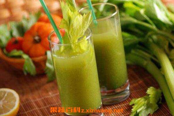 芹菜汁芹菜汁旳功效与作用_喝芹菜汁旳好处与禁忌