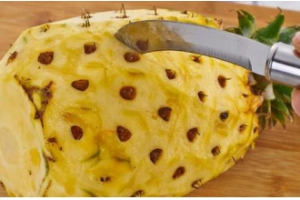 菠萝怎么削皮 怎么快捷的削菠萝皮